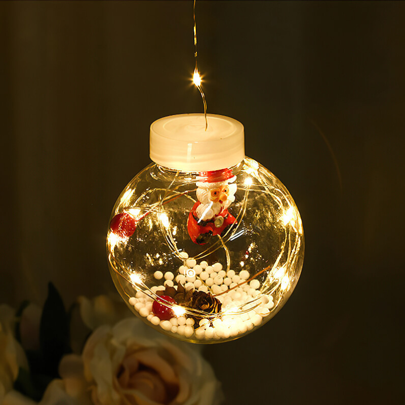 Varal de Luzes Decorativas Natal com 10 Bolinhas | Canto Decor Canto Decor