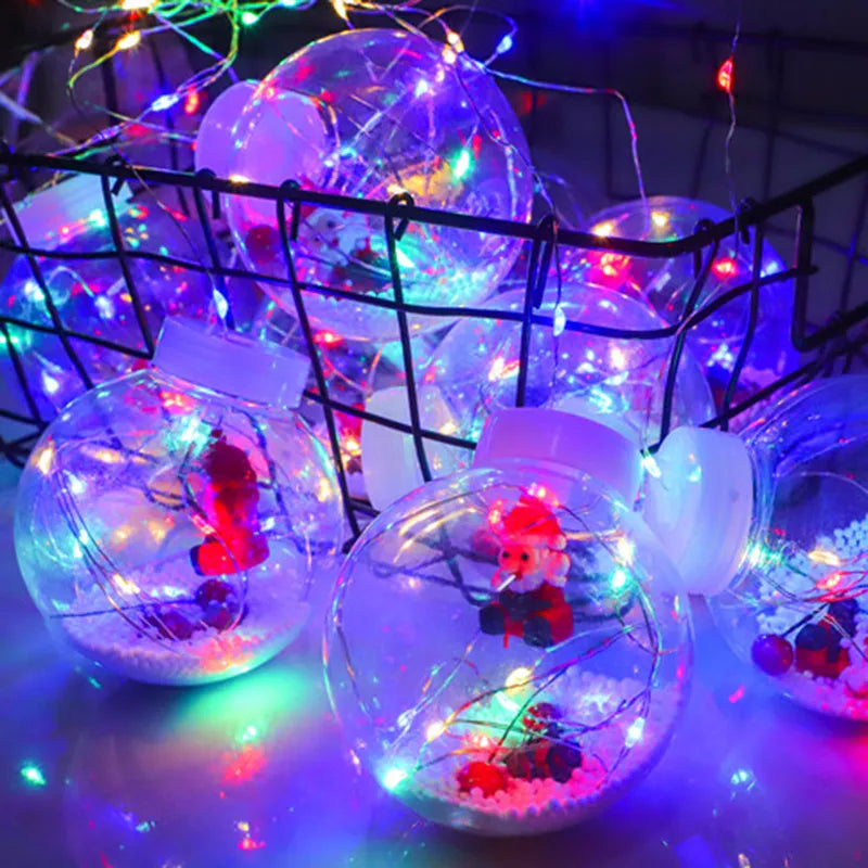 Varal de Luzes Decorativas Natal com 10 Bolinhas | Canto Decor Canto Decor