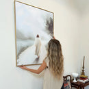 Quadro Minimalista: Caminhando com Jesus | Arte Cristã, alta resolução 4K - Autoria Própria 🙏🏼✨