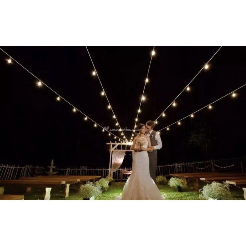 Varal De Luzes Festao 20 Mts (Lampadas Inclusa) Canto Decor