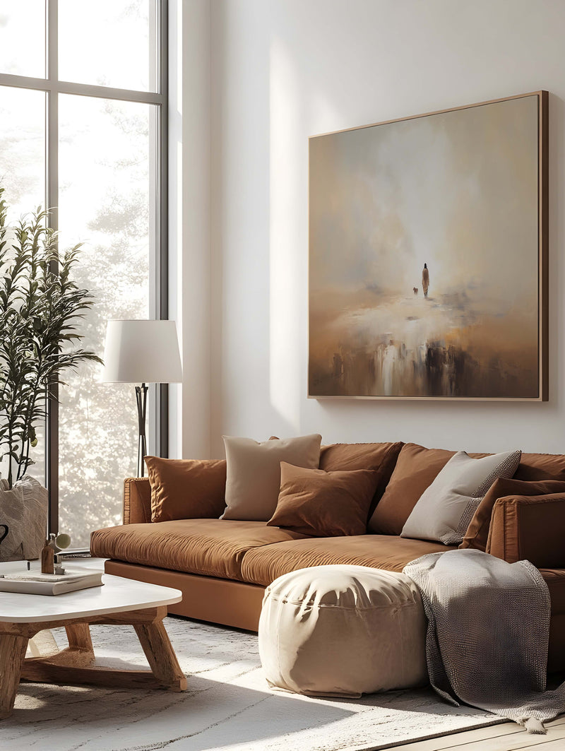 Quadro Decorativo: Jesus, o Bom Pastor | Alta Resolução 4K - Decore PAZ 🖼️🤎 Decore Paz