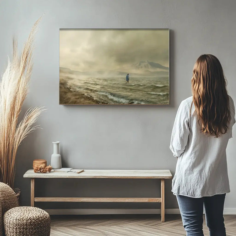 Apreciando o quadro cristão eleito o mais lindo do mundo! 