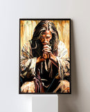 Quadro Jesus em Oração – Arte Cristã com Fé e Profundidade Espiritual | Decore Paz 🙏 Decore Paz