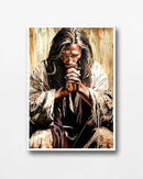Quadro Jesus em Oração – Arte Cristã com Fé e Profundidade Espiritual | Decore Paz 🙏 Decore Paz