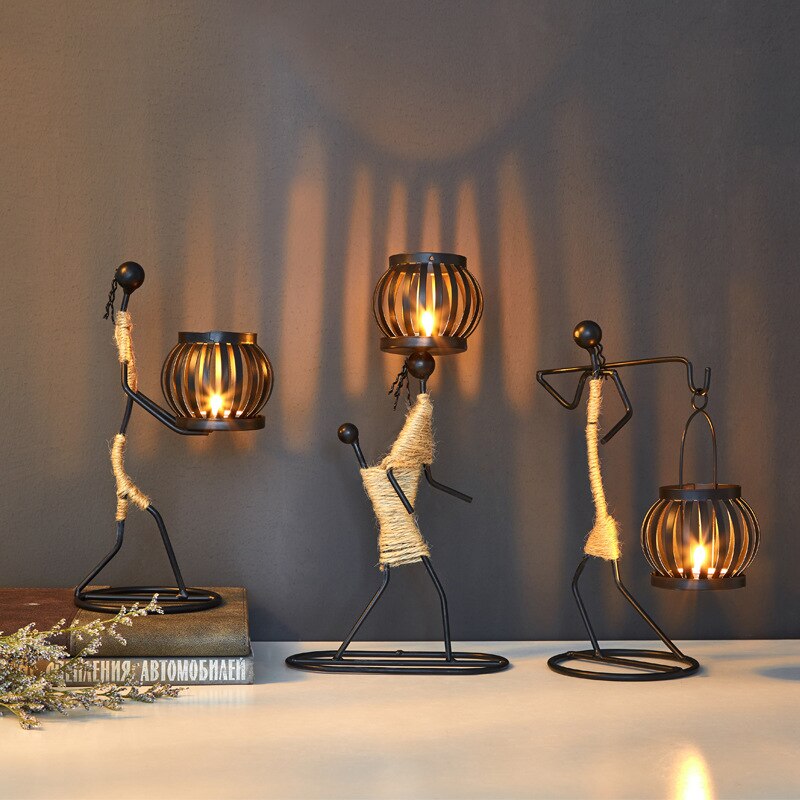 Ornamento Castiçal Estilo África – Arte, Cultura e Sofisticação na Sua Decoração Canto Decor