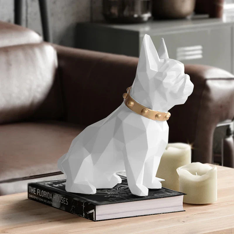 Ornamento Cofre Bulldog Francês - Cofrinho Canto Decor
