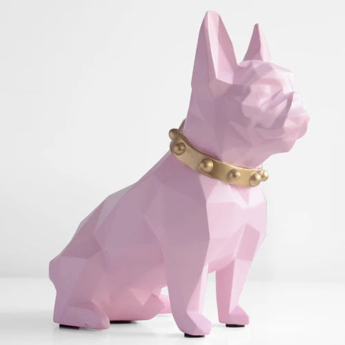 Ornamento Cofre Bulldog Francês - Cofrinho Canto Decor