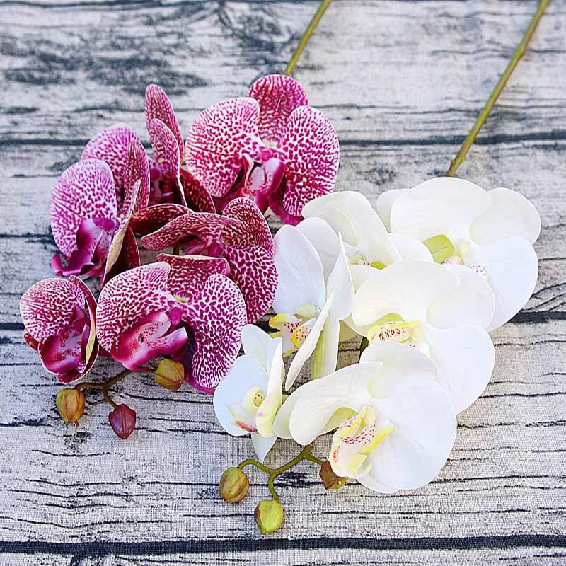 Orquídea Borboleta  Artificial - Decoração Floral em 3D Canto Decor