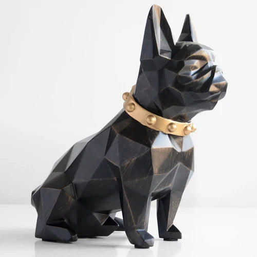 Ornamento Cofre Bulldog Francês - Cofrinho Canto Decor