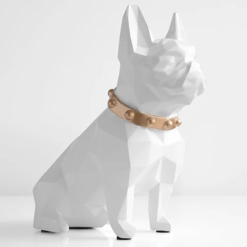 Ornamento Cofre Bulldog Francês - Cofrinho Canto Decor