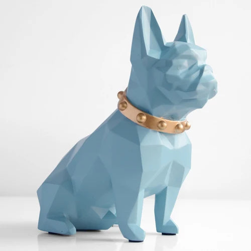 Ornamento Cofre Bulldog Francês - Cofrinho Canto Decor