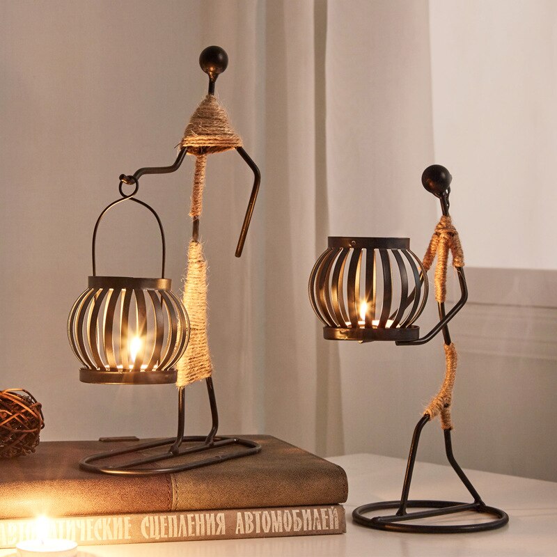 Ornamento Castiçal Estilo África – Arte, Cultura e Sofisticação na Sua Decoração Canto Decor