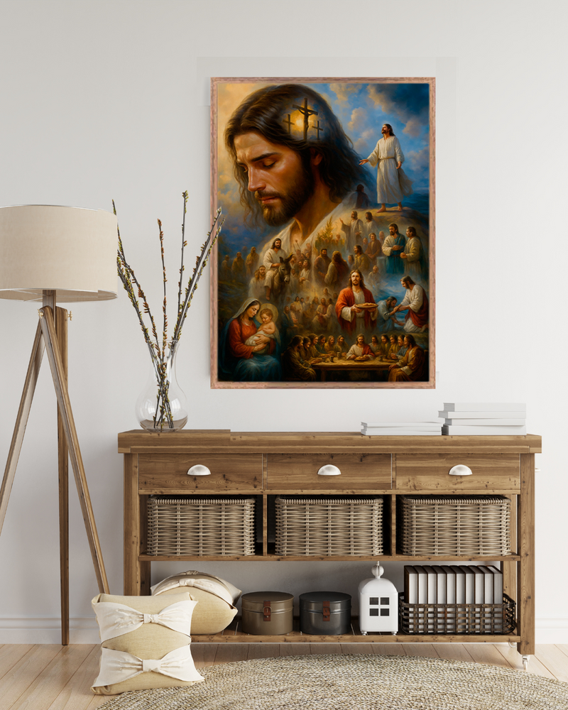 O caminho de jesus e suas obras de cristo