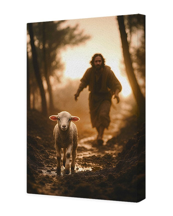 Quadro: A Ovelha Perdida – "Jesus Sempre Vai Te Amar"