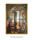 Quadro: Jesus, é o Caminho, a Verdade e a Vida | Inspirado em João 14:6 – Arte Cristã 4K Decore PAZ 🙌🏼🚪