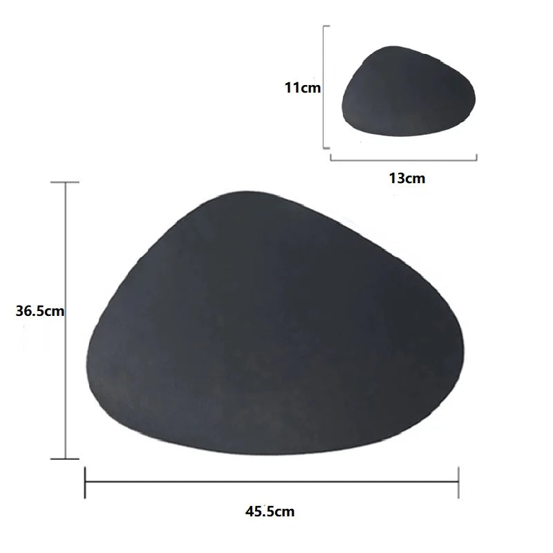 Jogo Americano Triangular  - Conjunto Prato e Copo Canto Decor