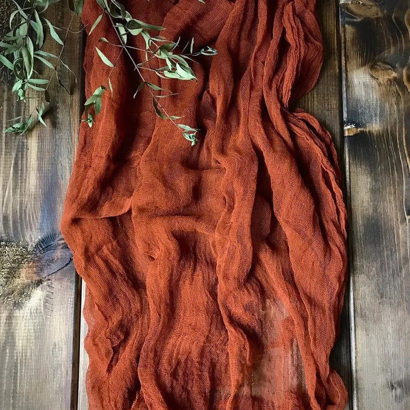 Jogo de Guardanapos de Tecido Linha Boho – Sofisticação e Charme para Sua Mesa - 6 unidades Canto Decor