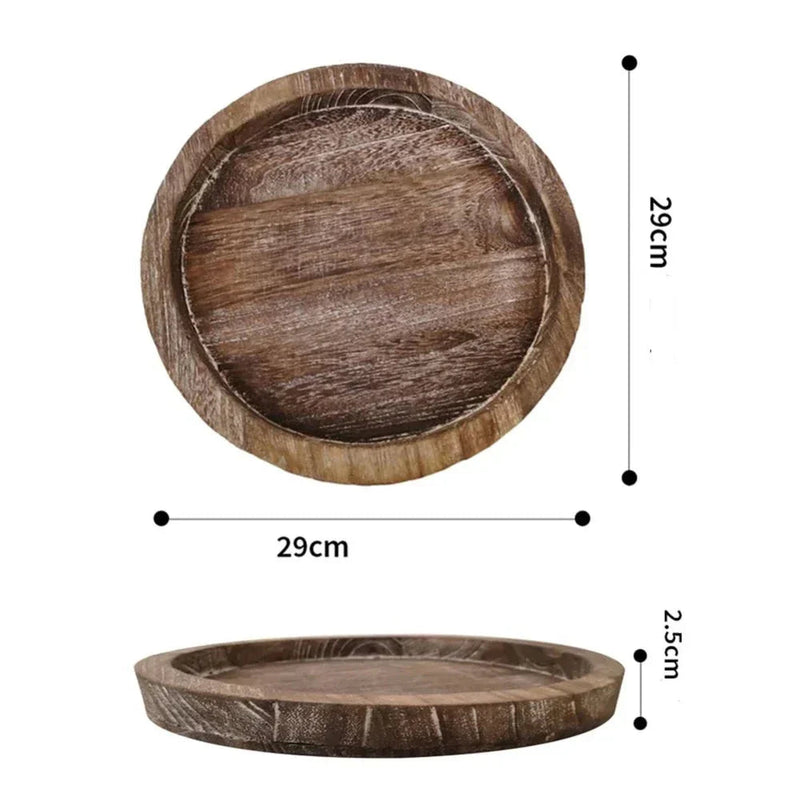 Bandeja de Madeira para Decoração – Elegância e Versatilidade para Seu Ambiente Canto Decor