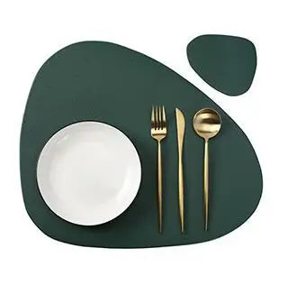 Jogo Americano Triangular  - Conjunto Prato e Copo Canto Decor