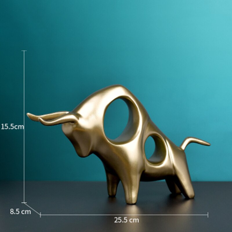 Escultura Taurus Canto Decor