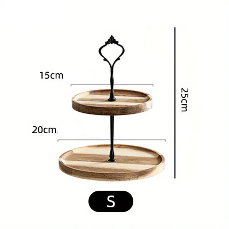 Suporte Bandeja em Camadas – Organização e Elegância para Sua Mesa | Canto Decor Canto Decor