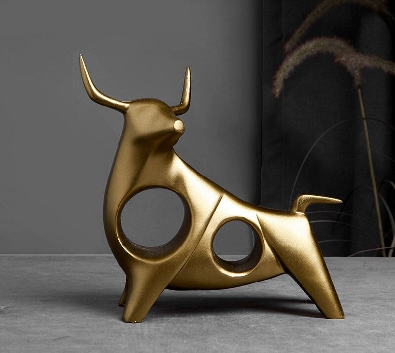 Escultura Taurus Canto Decor