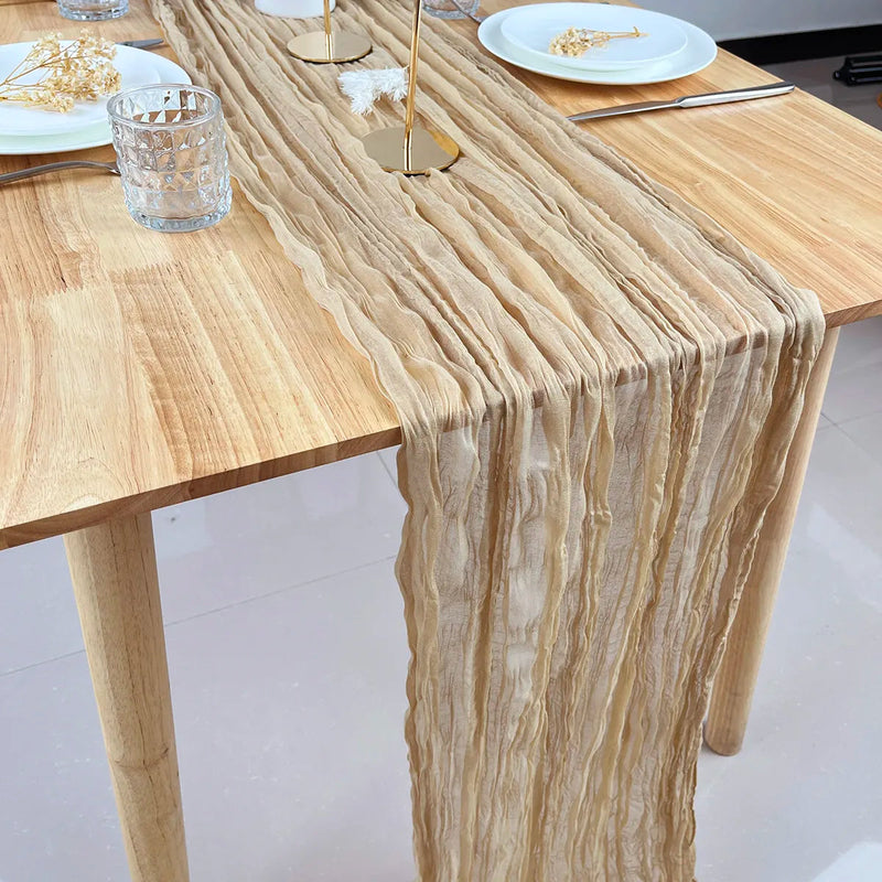 Jogo de Guardanapos de Tecido Linha Boho – Sofisticação e Charme para Sua Mesa - 6 unidades Canto Decor