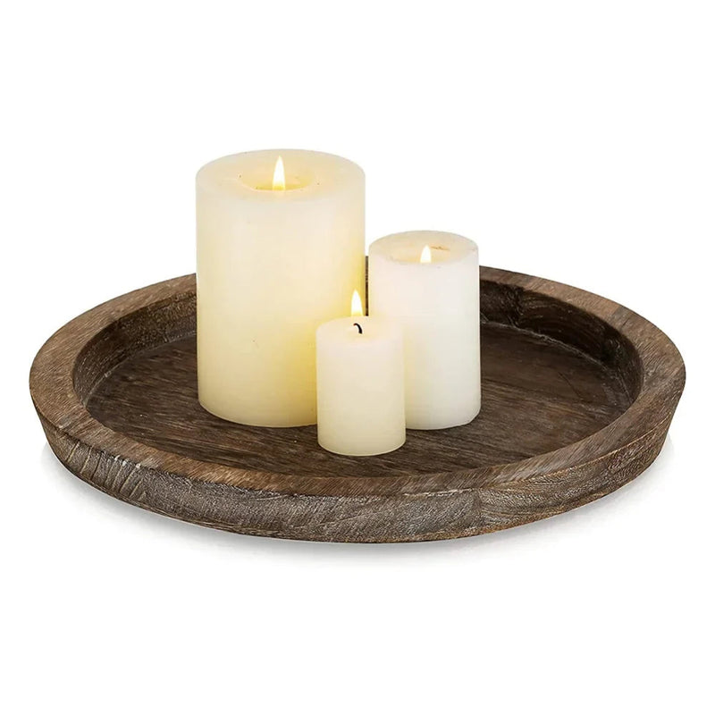 Bandeja de Madeira para Decoração – Elegância e Versatilidade para Seu Ambiente Canto Decor
