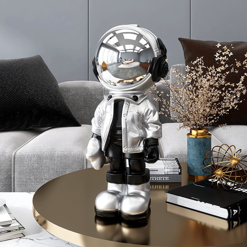 Escutura Moderna - O Astronauta Canto Decor