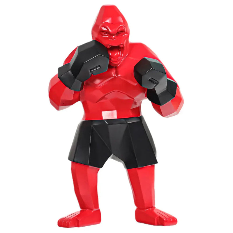 Ornamento Gorilla Boxeador Canto Decor