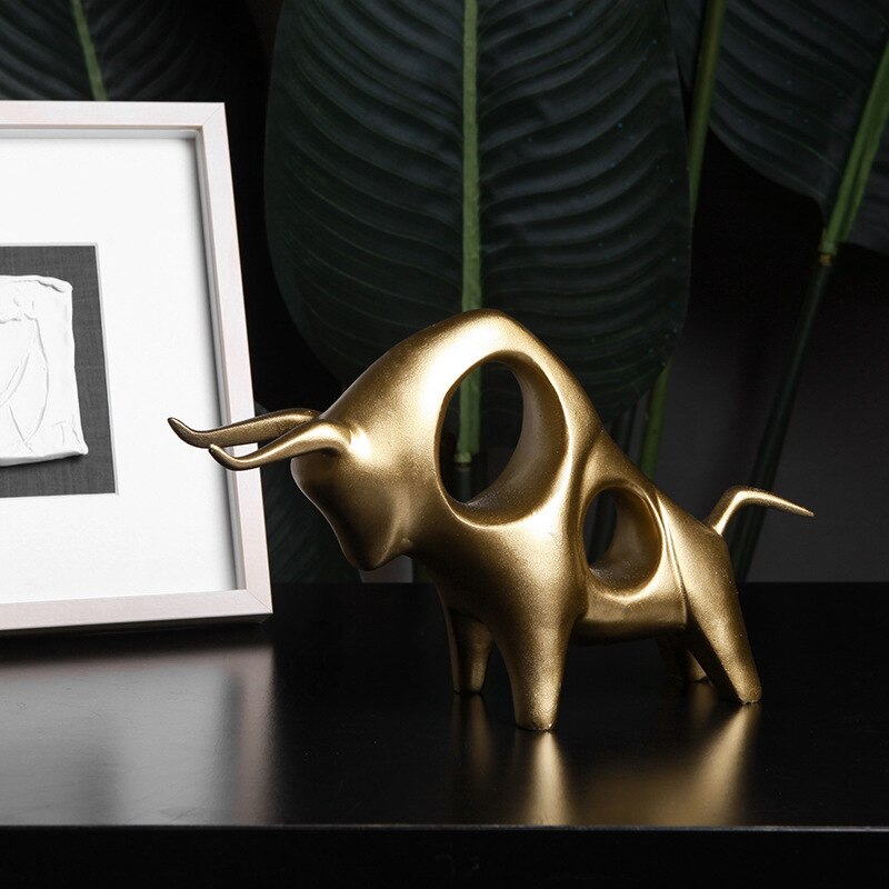 Escultura Taurus Canto Decor