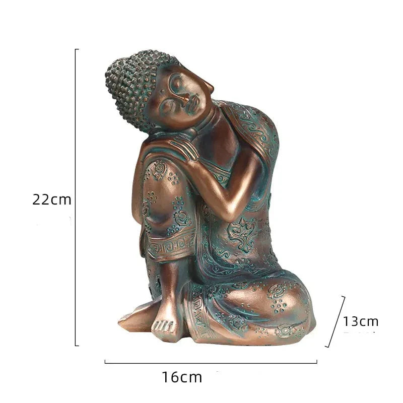 Escultura Buddha Adormecido Canto Decor
