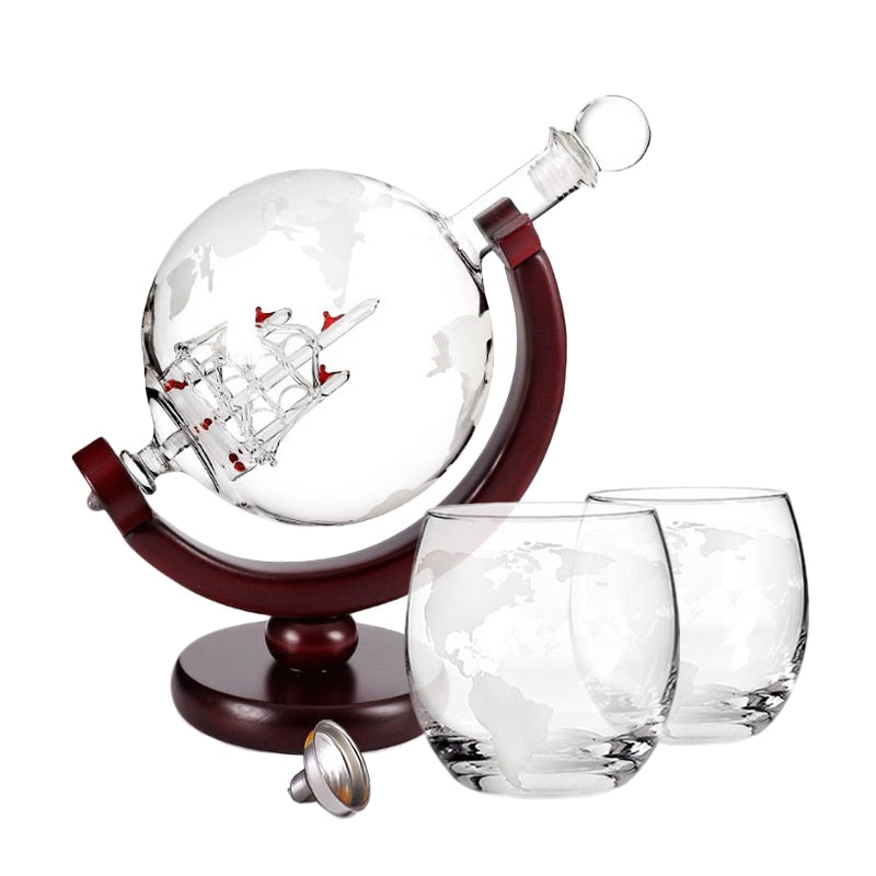 Decanter de Globo para Whisky | Canto Decor Canto Decor