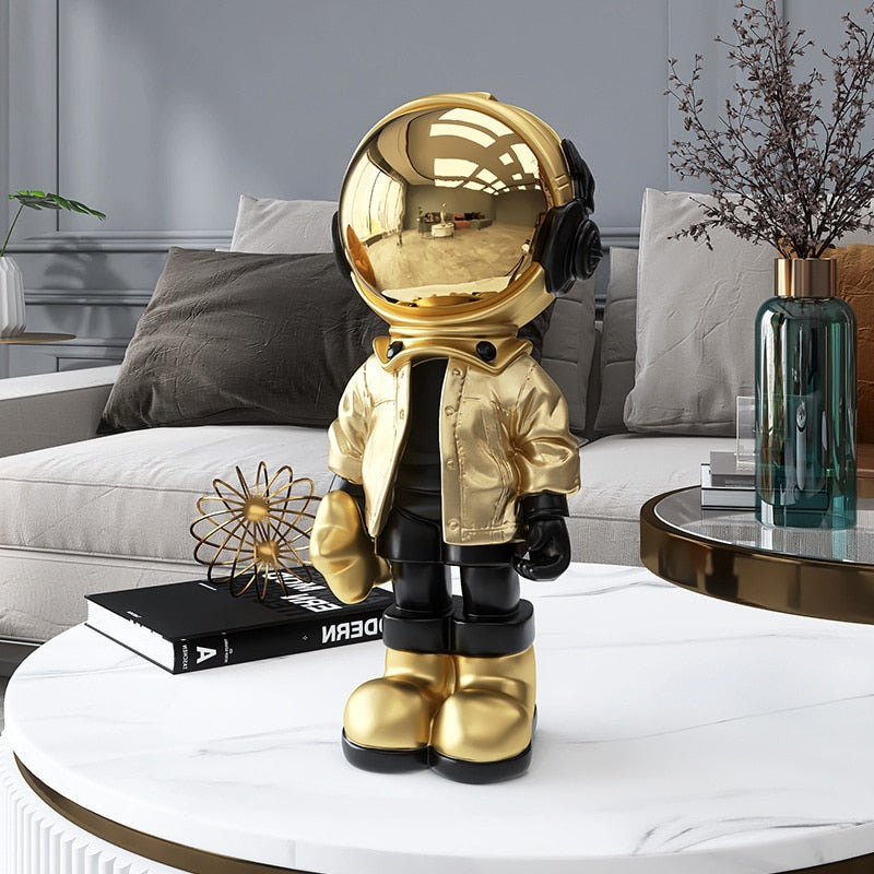 Escutura Moderna - O Astronauta Canto Decor