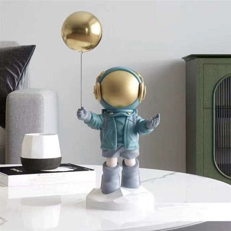 Escutura Moderna - O Astronauta Canto Decor
