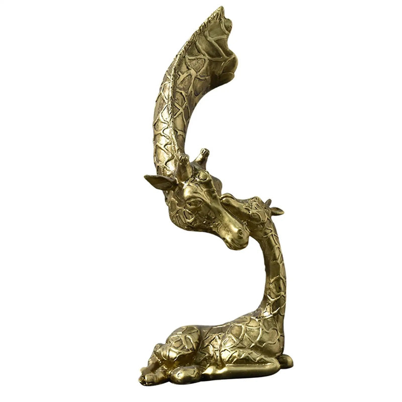 Ornamento de Girafa Mãe e Filho Canto Decor