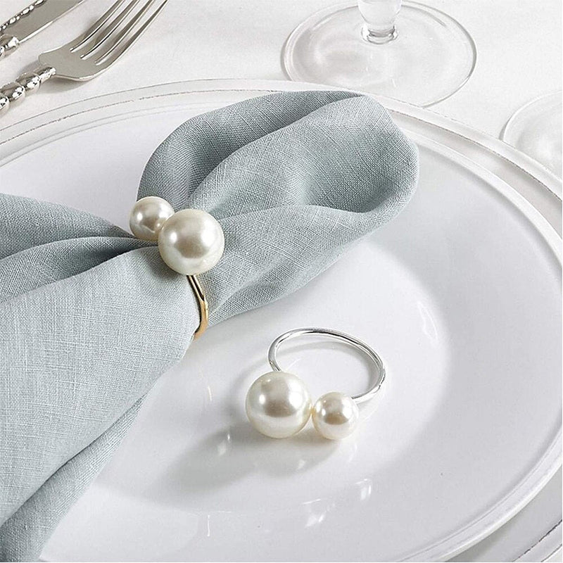 Jogo de Porta Guardanapos Linha Pérola - 6 peças | Canto Decor Canto Decor