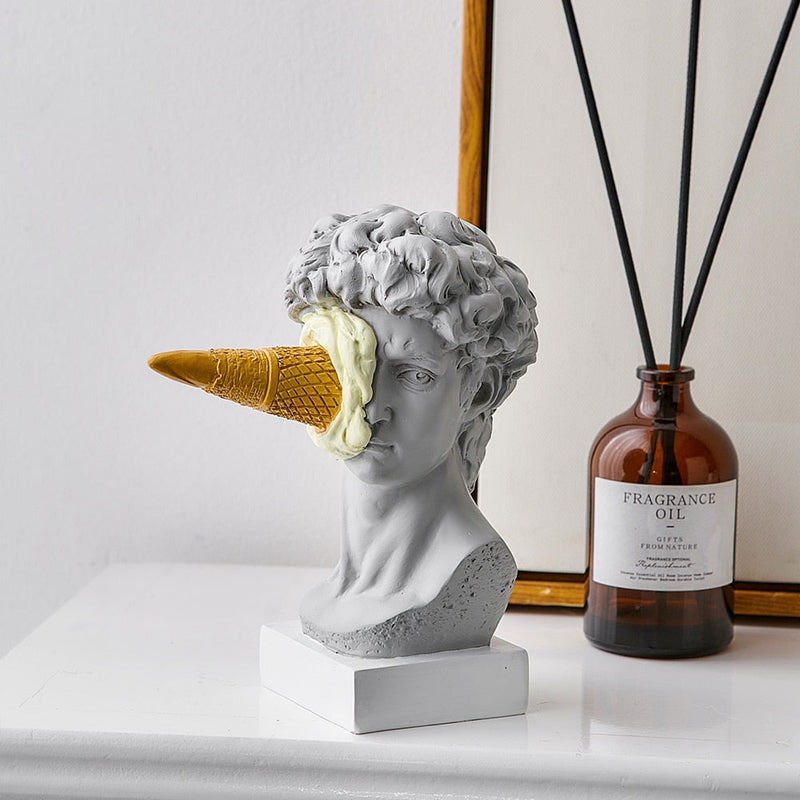 Escultura Contemporânea Ice Cream David Canto Decor