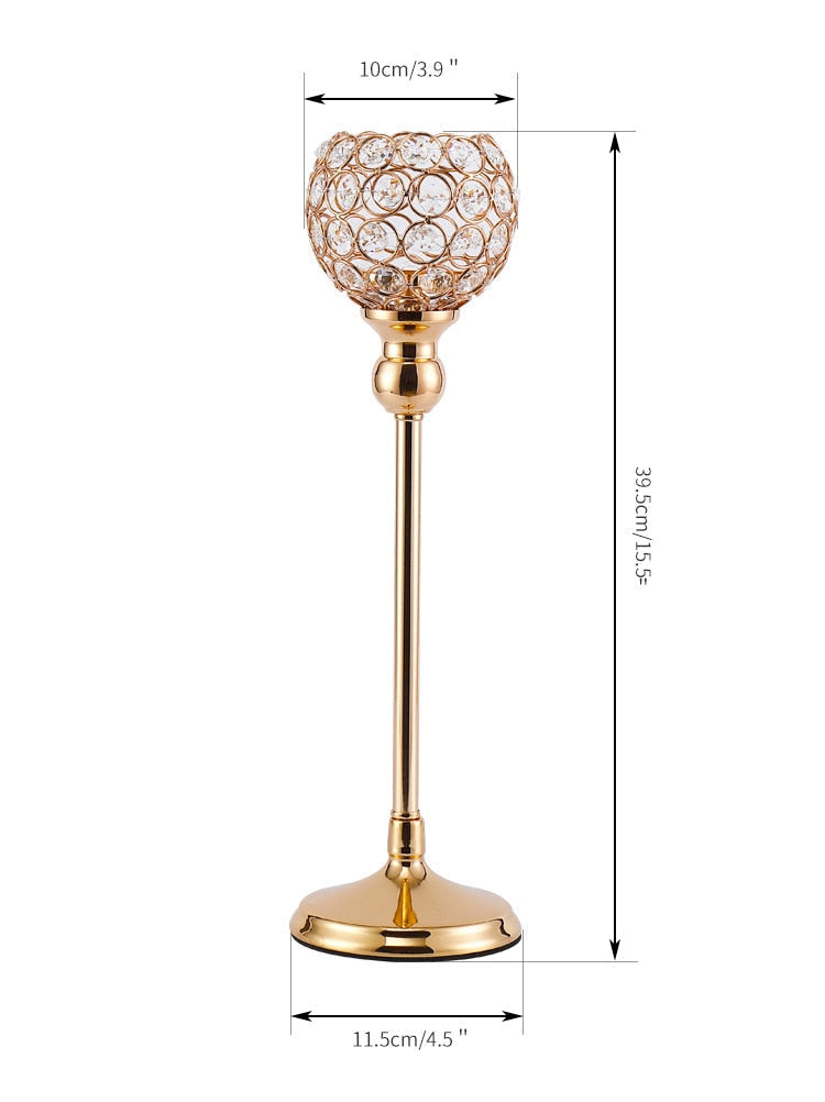 Castiçal Oval Lux – Elegância e Sofisticação para Sua Decoração | Decore PAZ Canto Decor