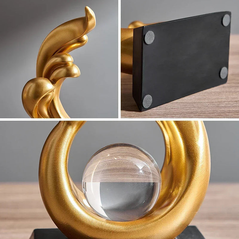 Ornamento Abstrato Flow Canto Decor