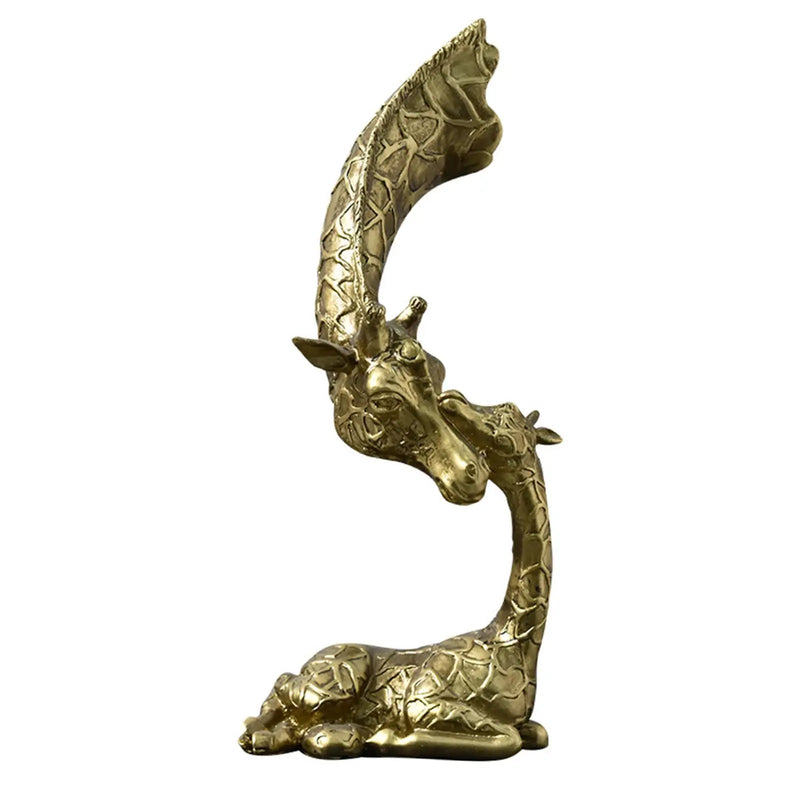 Ornamento de Girafa Mãe e Filho Canto Decor