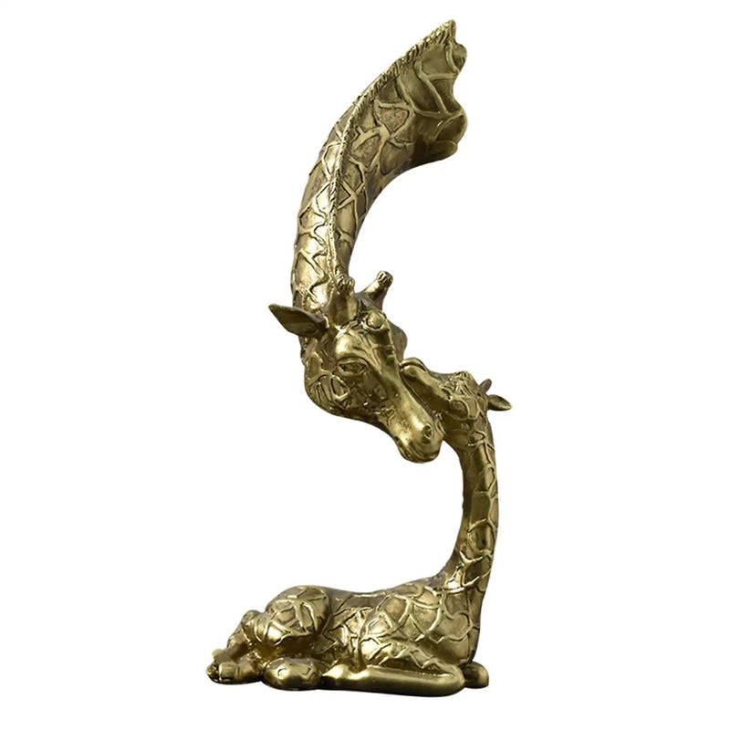 Ornamento de Girafa Mãe e Filho Canto Decor