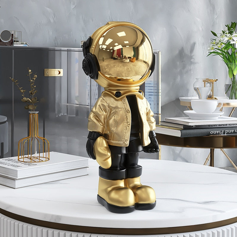 Escutura Moderna - O Astronauta Canto Decor
