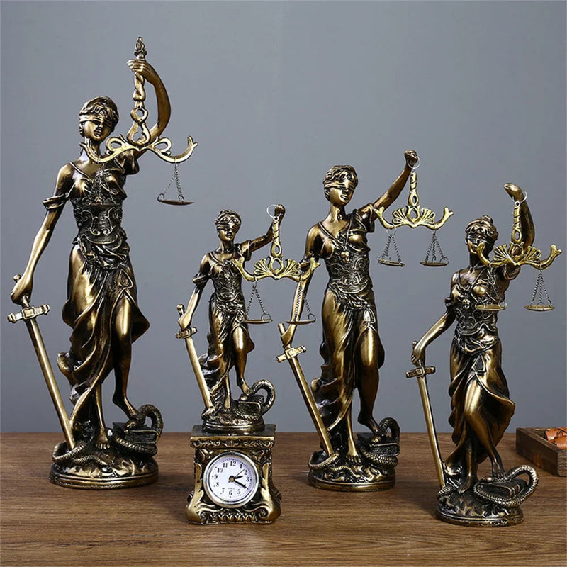 Ornamento A Justiça é Cega Canto Decor
