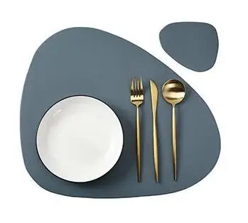 Jogo Americano Triangular  - Conjunto Prato e Copo Canto Decor