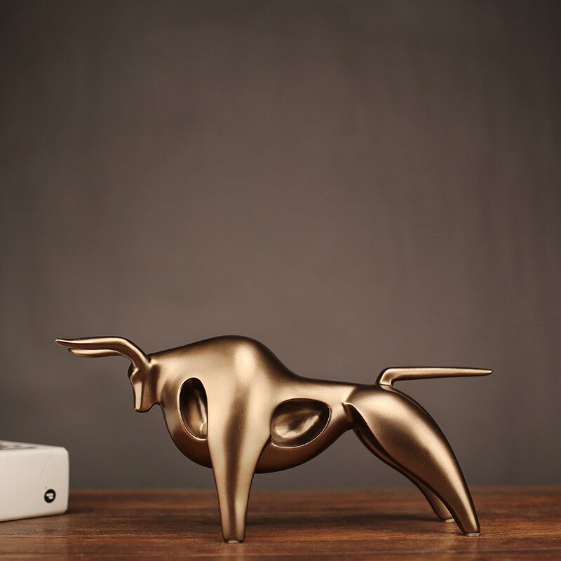 Escultura Taurus Canto Decor
