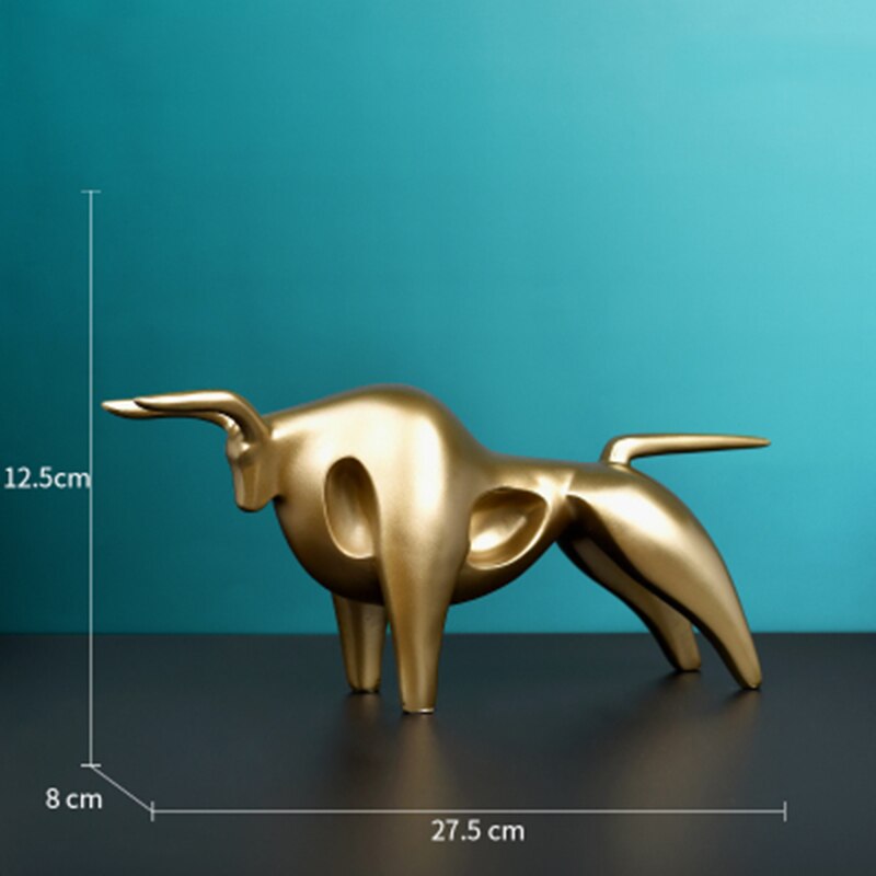 Escultura Taurus Canto Decor