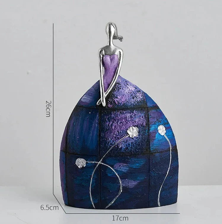 Ornamento Mulheres Abstratas Canto Decor