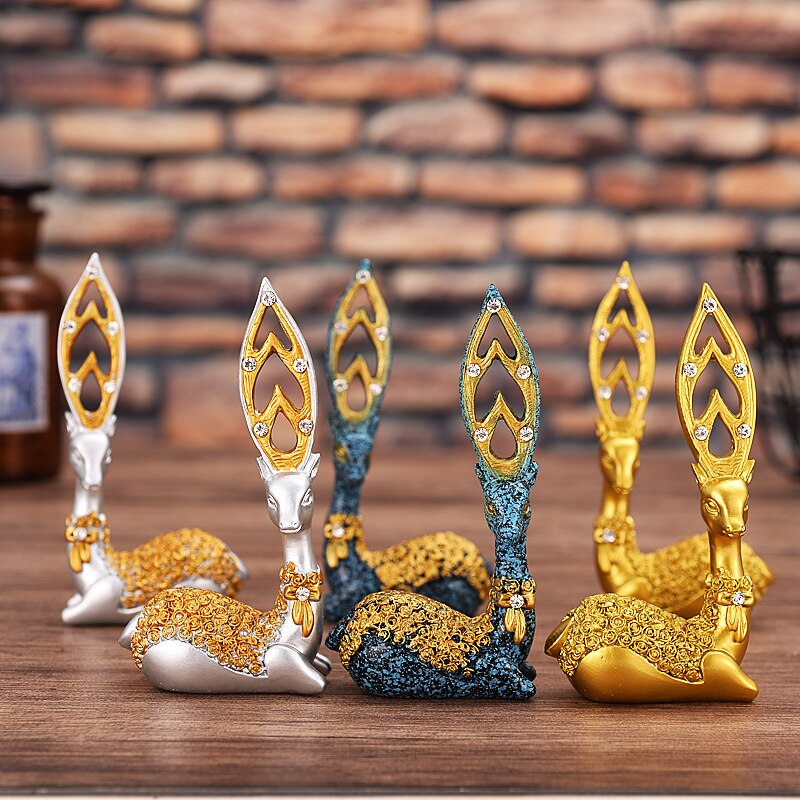 Ornamento The Deer - Conjunto com 2 peças Canto Decor