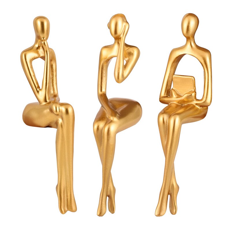 Ornamento Trio Pensador | Canto Decor Canto Decor